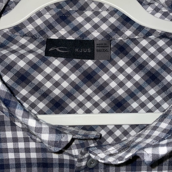 Kjus 2XL plaid long sleeved shirt - Picture 4 of 11